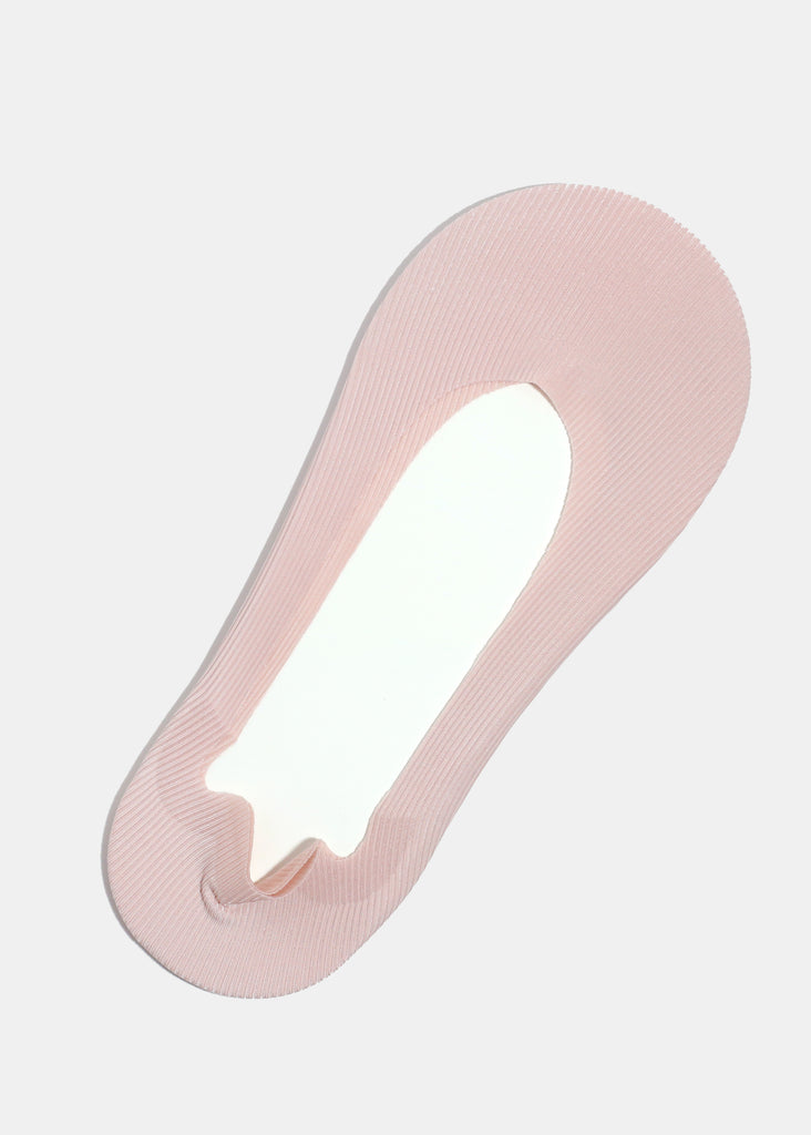 Miss A Ribbed No-Show Premium Socks Dusty Rose ACCESSORIES - Shop Miss A