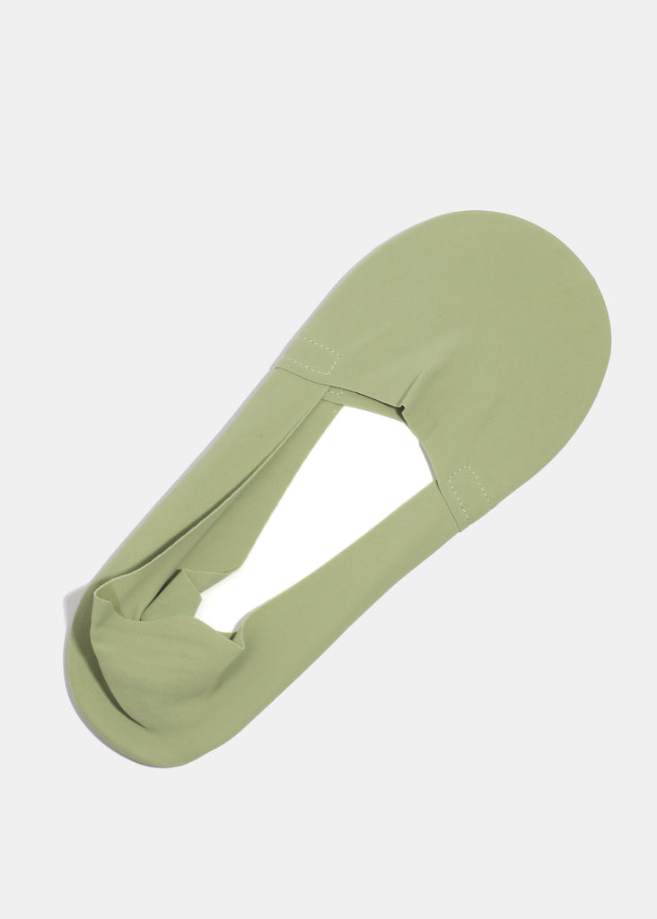 Miss A No-Show Premium Socks Sage ACCESSORIES - Shop Miss A