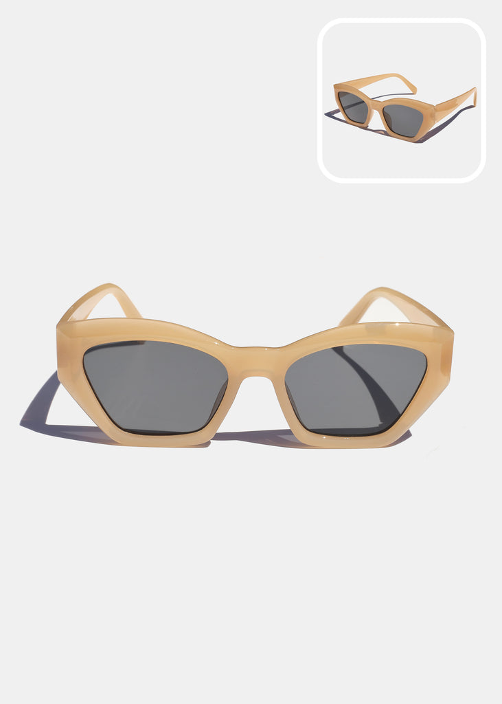 Geometric Frame Sunglasses  ACCESSORIES - Shop Miss A