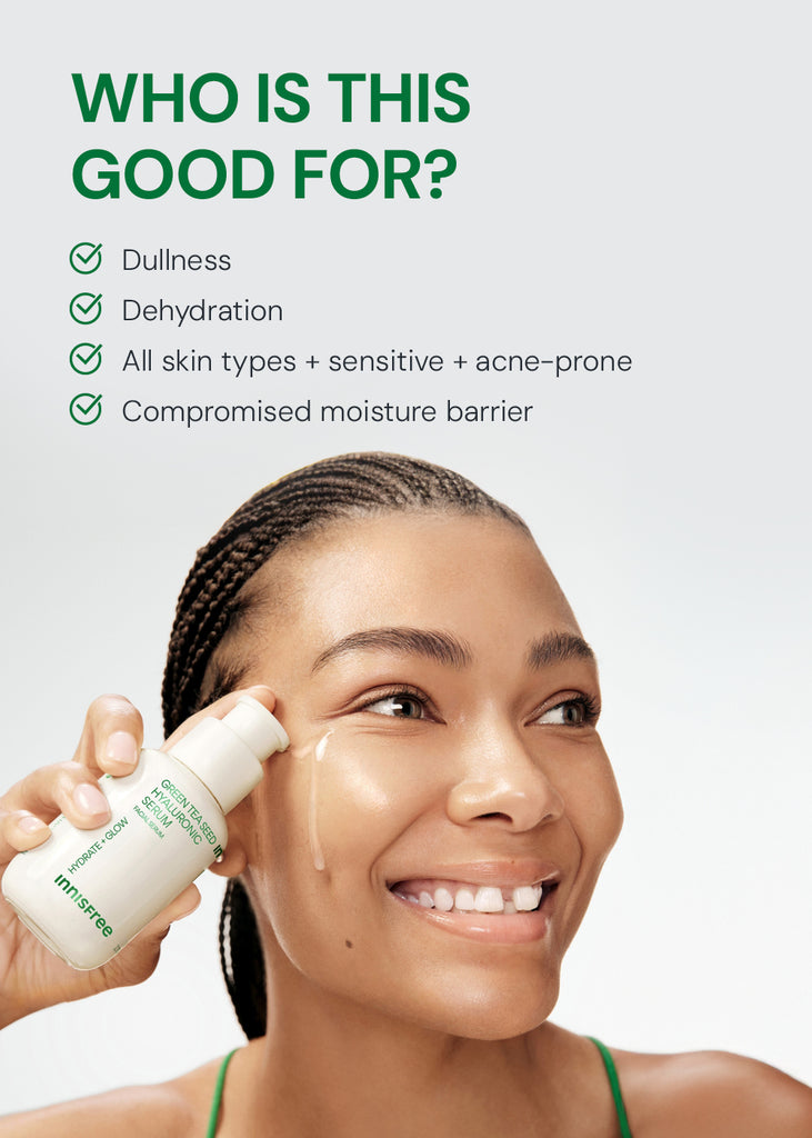 INNISFREE Green Tea Seed Hyaluronic Acid Serum 80ml Seoul Scandal - Shop Miss A