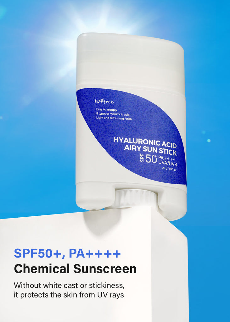 Isntree Hyaluronic Acid Airy Sun Stick 22g Seoul Scandal - Shop Miss A