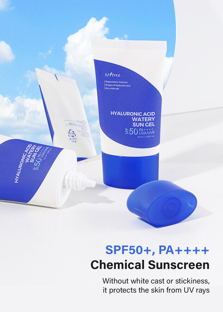 Isntree Hyaluronic Acid Watery Sun Gel 50ml Seoul Scandal - Shop Miss A