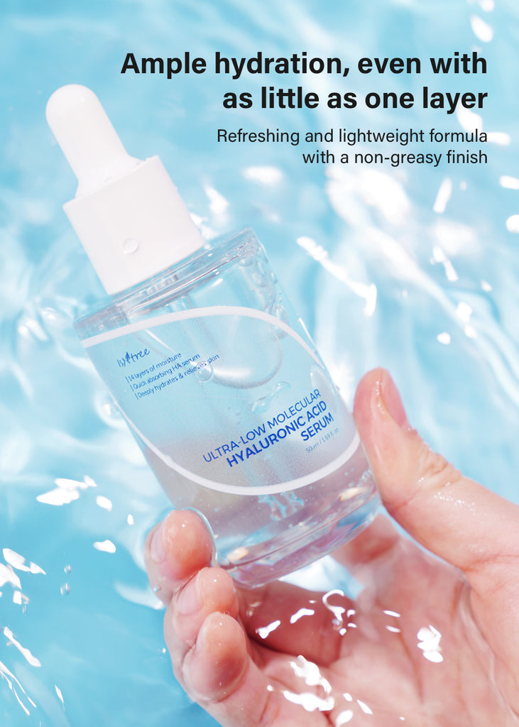 Isntree Ultra-Low Molecular Hyaluronic Acid Serum 50ml Seoul Scandal - Shop Miss A