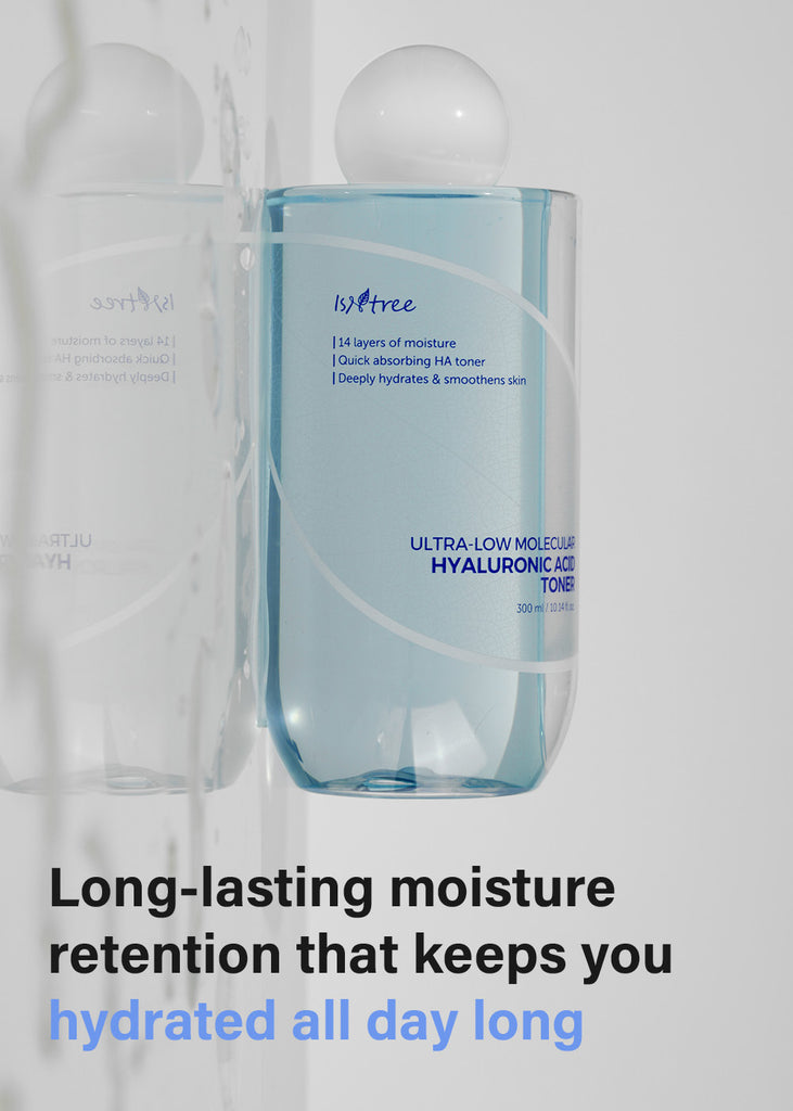 Isntree Ultra-Low Molecular Hyaluronic Acid Toner 300ml Seoul Scandal - Shop Miss A