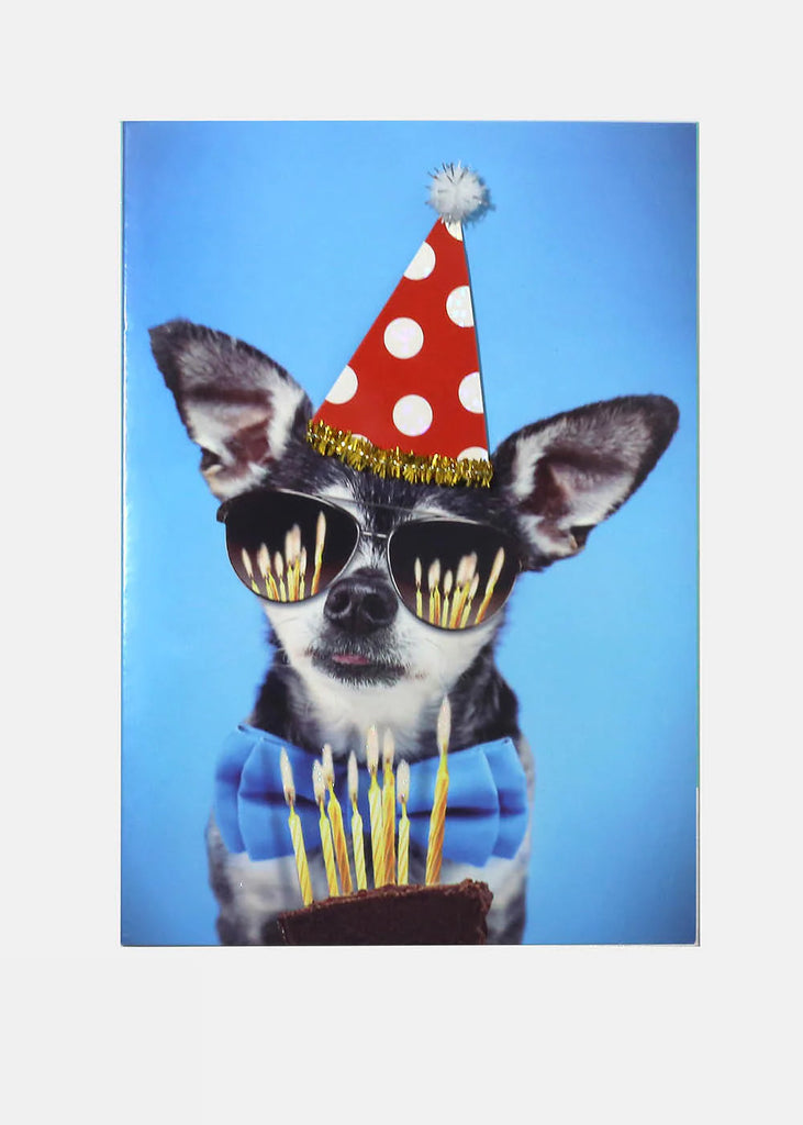 Cool Puppy Happy Birthday Greeting Card  LIFE - Shop Miss A