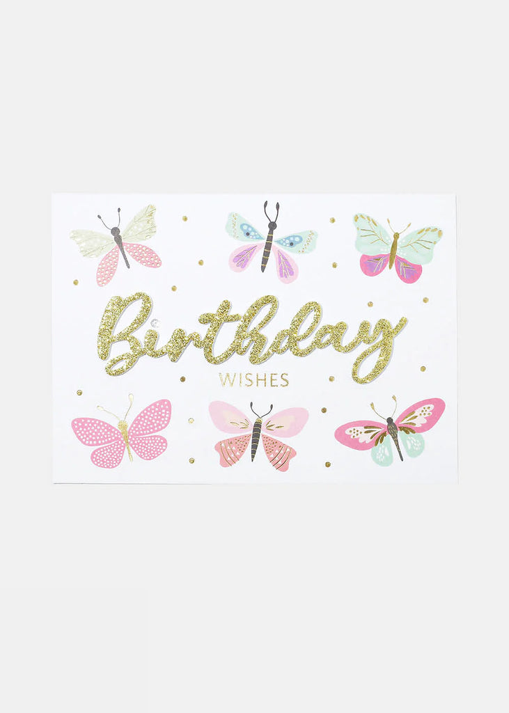 Birthday Wishes Butterfly Greeting Card  LIFE - Shop Miss A
