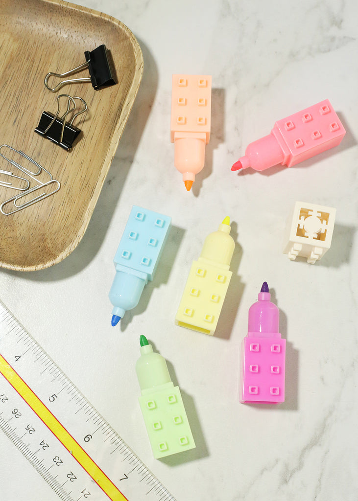 Official Key Items Stackable Highlighters - Bricks  ACCESSORIES - Shop Miss A