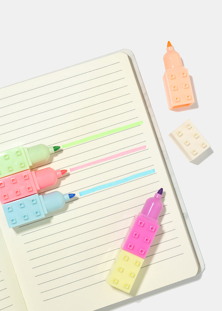 Official Key Items Stackable Highlighters - Bricks  ACCESSORIES - Shop Miss A