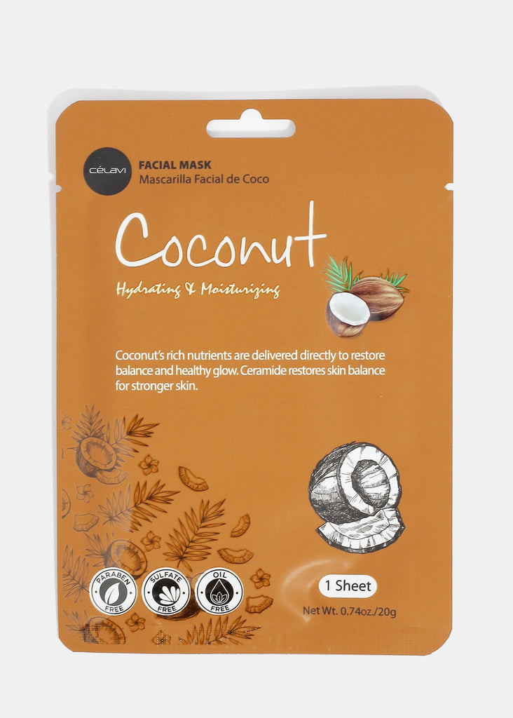 Celavi Coconut Sheet Mask  Skincare - Shop Miss A