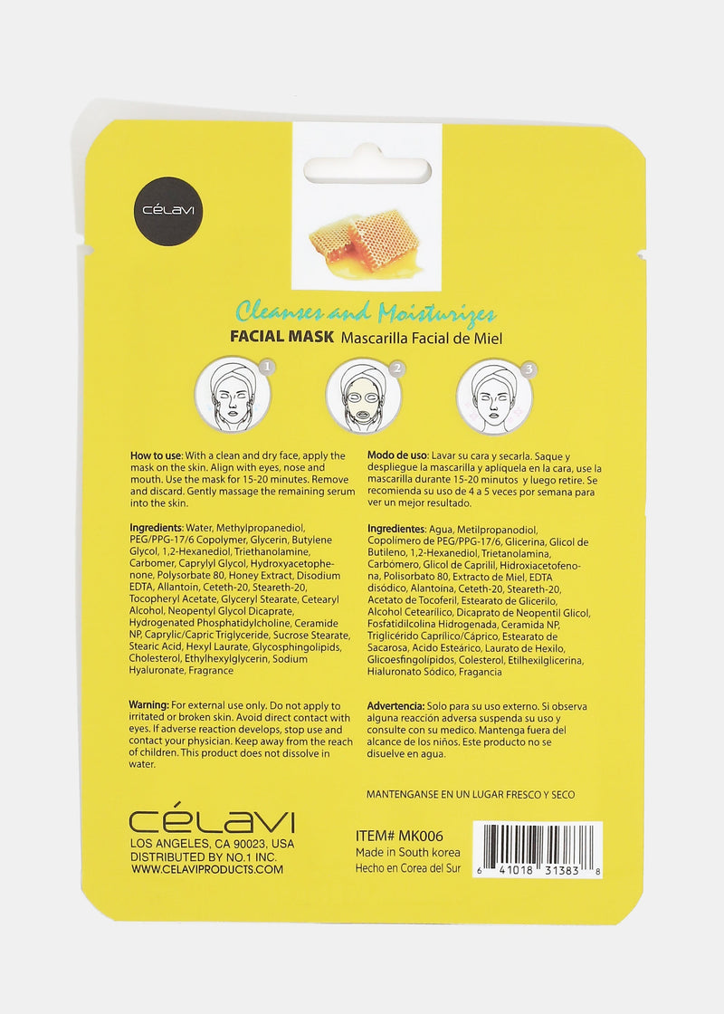 Celavi Honey Sheet Mask  COSMETICS - Shop Miss A
