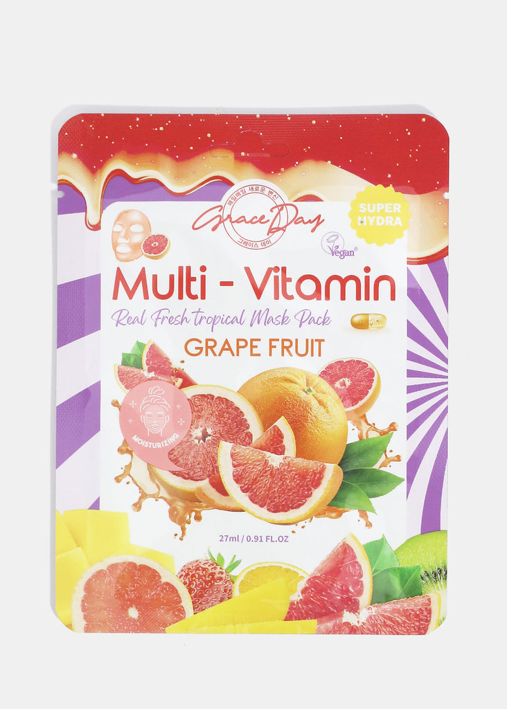 SINDO Graceday Multi-Vitamin Mask - Grape Fruit  Skincare - Shop Miss A