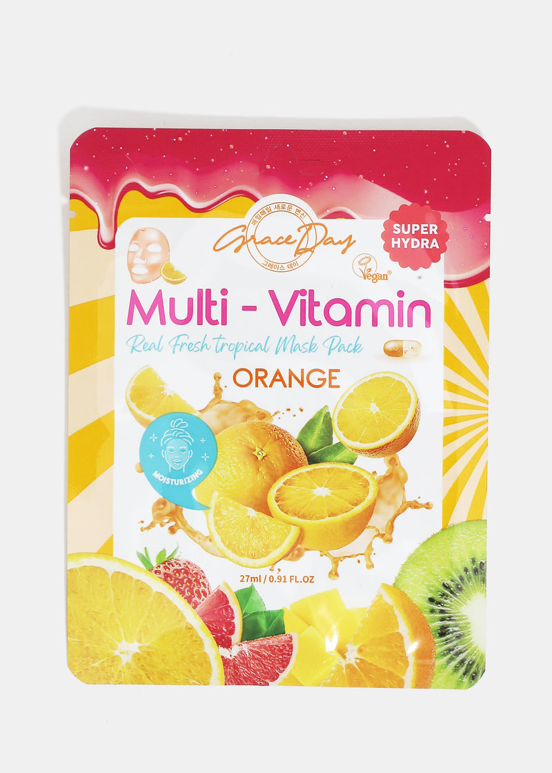 SINDO Graceday Multi-Vitamin Mask - Orange  COSMETICS - Shop Miss A