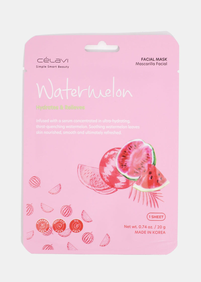Celavi Watermelon Sheet Mask  COSMETICS - Shop Miss A