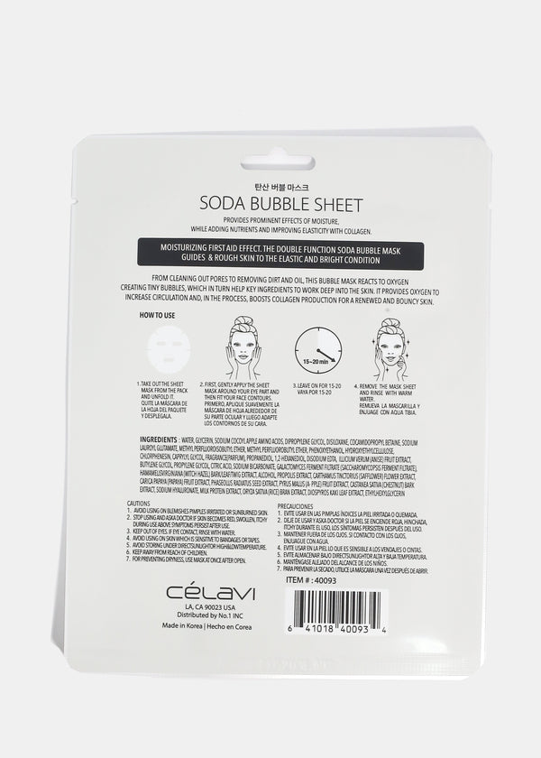 CEV Soda Bubble Sheet Mask  COSMETICS - Shop Miss A