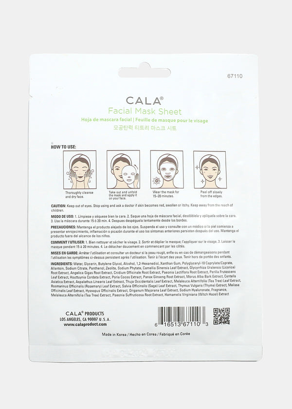Cala Tea Tree Essence Mask  COSMETICS - Shop Miss A
