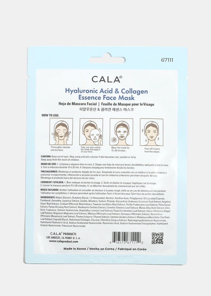 Cala Hyaluronic Acid & Collagen Essence Mask  Skincare - Shop Miss A