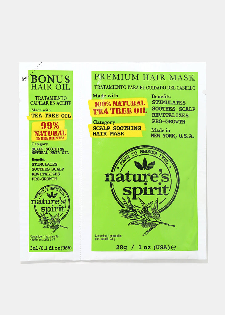 Nature's Spirit Hair Oil & Mask- Tea Tree Oil  HAIR - Shop Miss A