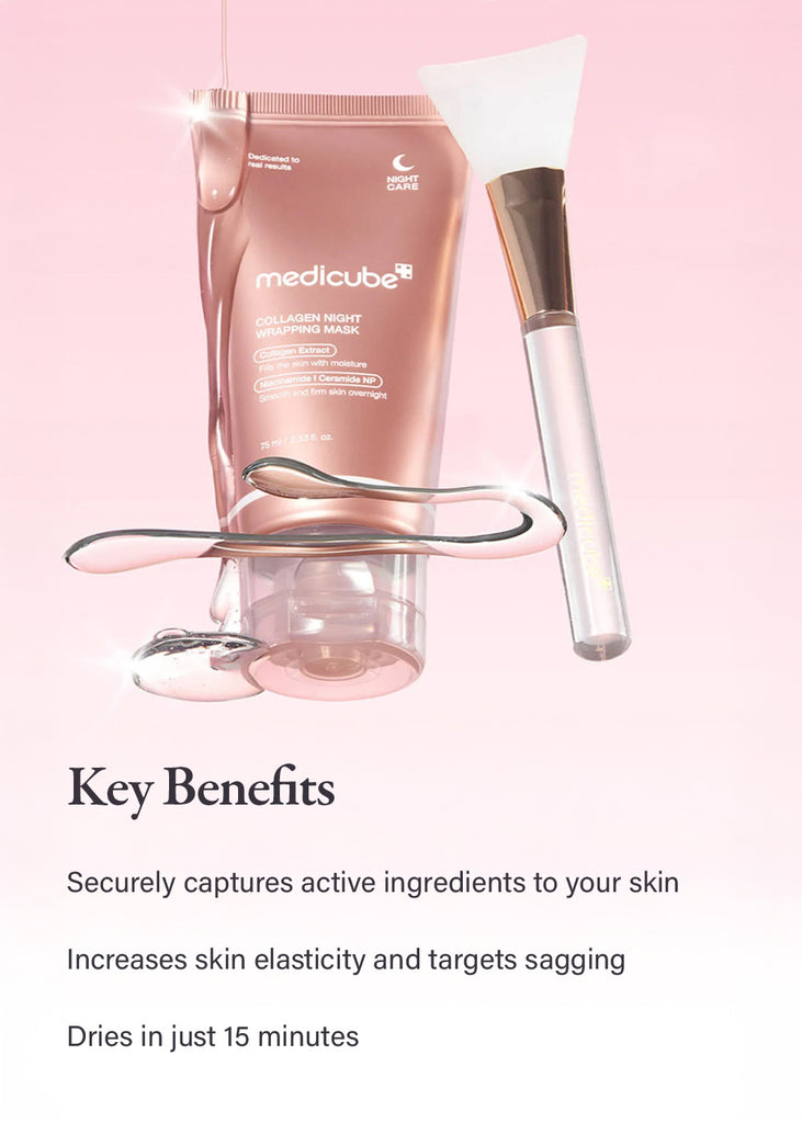 medicube Collagen Night Wrapping Mask 75ml Seoul Scandal - Shop Miss A
