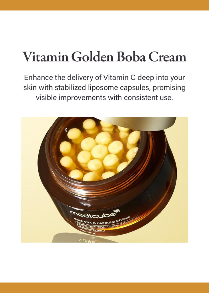 medicube Deep Vita C Capsule Cream 55g Seoul Scandal - Shop Miss A