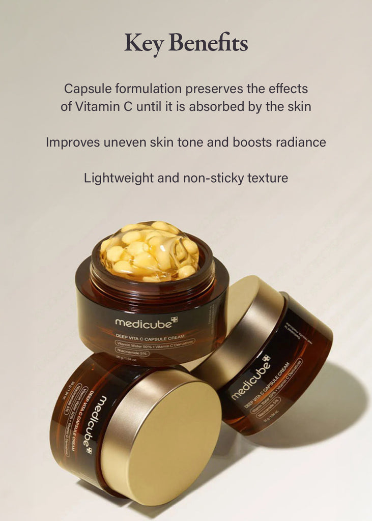 medicube Deep Vita C Capsule Cream 55g Seoul Scandal - Shop Miss A