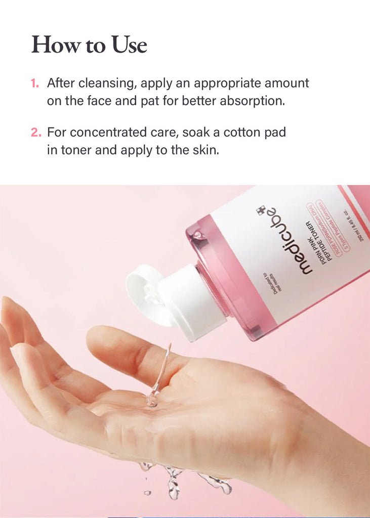 medicube PDRN Pink Cica Soothing Toner 250ml Seoul Scandal - Shop Miss A