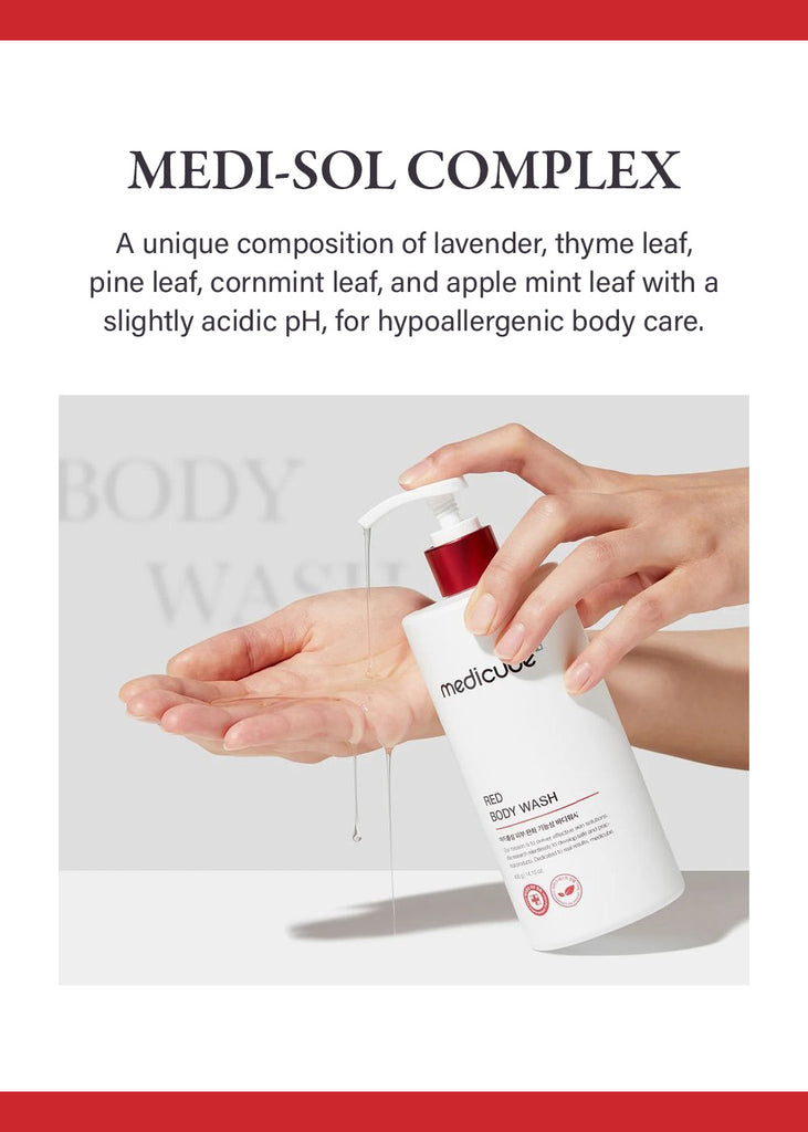 medicube Red Body Wash 400g Seoul Scandal - Shop Miss A