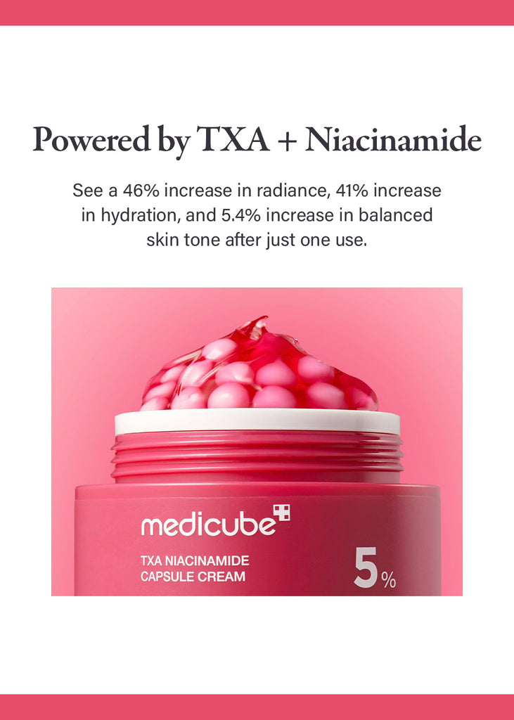 medicube TXA Niacinamide Capsule Cream 55g Seoul Scandal - Shop Miss A