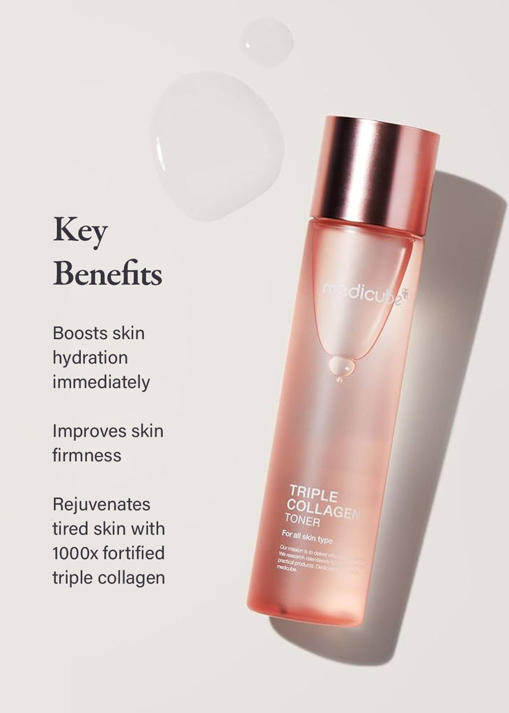 medicube Triple Collagen Toner 4.0 140ml Seoul Scandal - Shop Miss A
