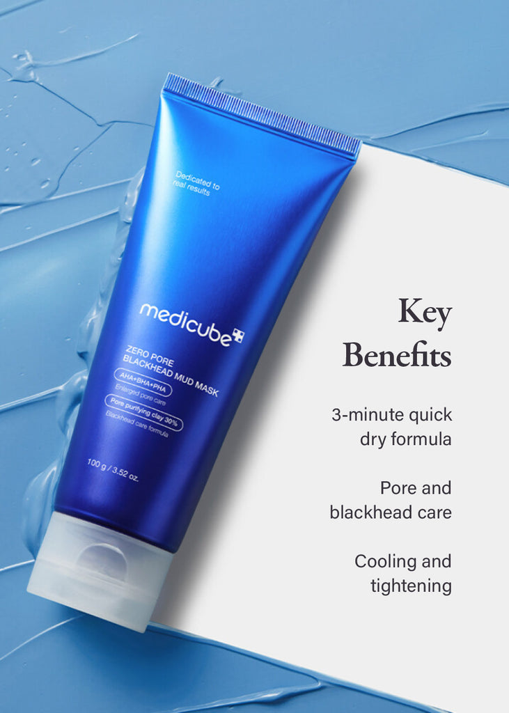 medicube Zero Pore Blackhead Mud Mask 100g Seoul Scandal - Shop Miss A