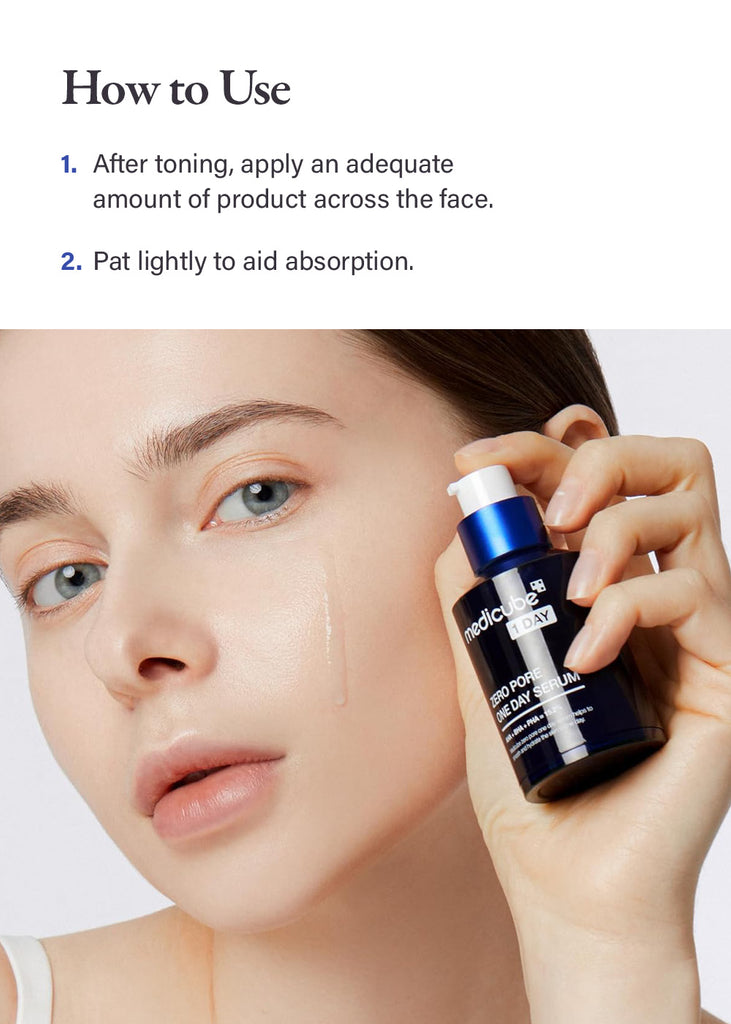 medicube Zero Pore One Day Serum 30ml Seoul Scandal - Shop Miss A