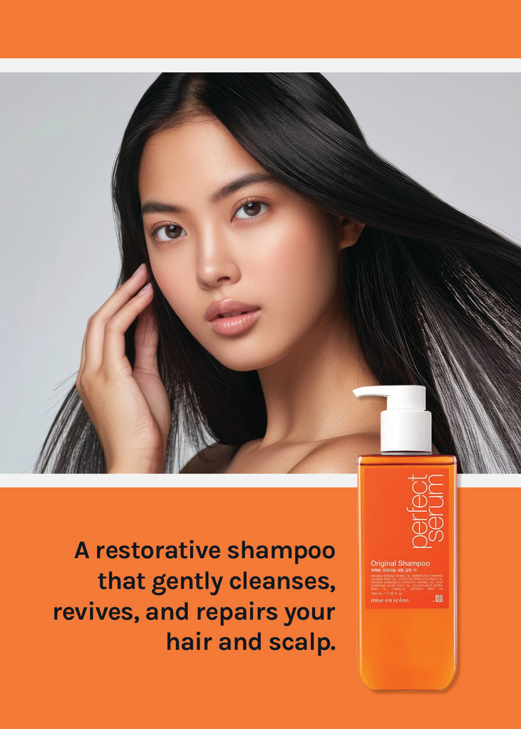 Mise-en-scene Perfect Serum Original Shampoo 680ml Seoul Scandal - Shop Miss A