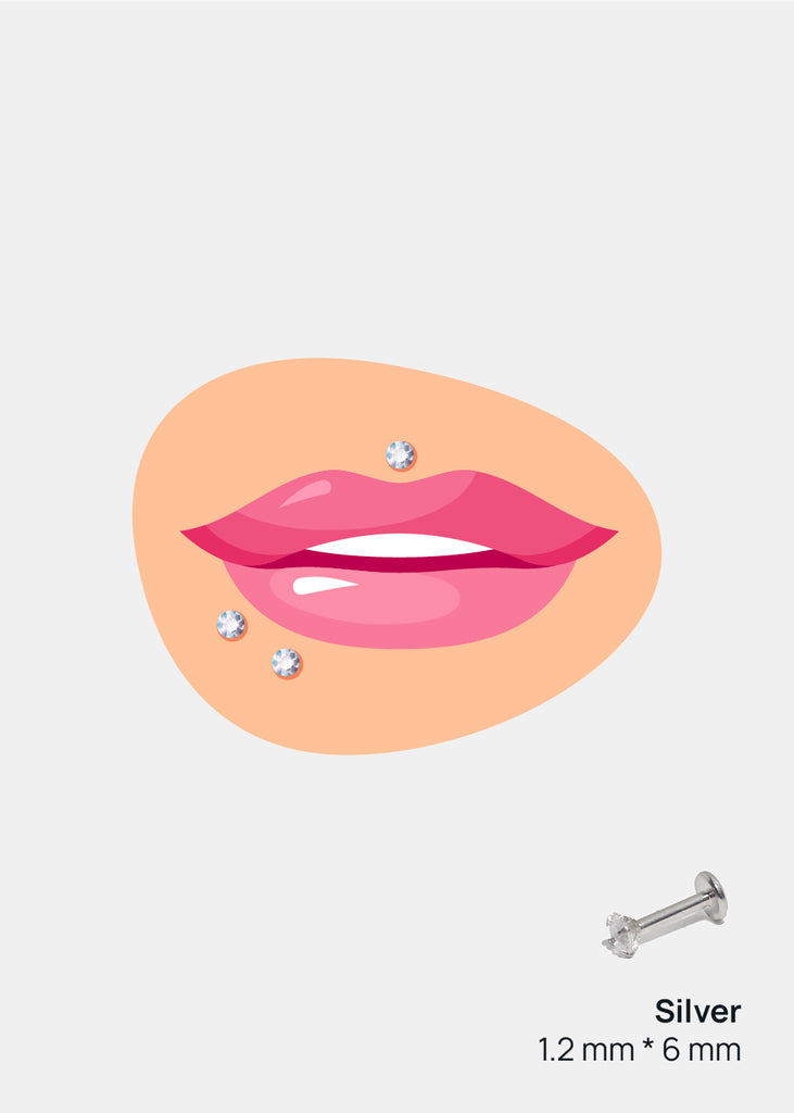 Miss A Body Jewelry - Labret Lip Stud  JEWELRY - Shop Miss A