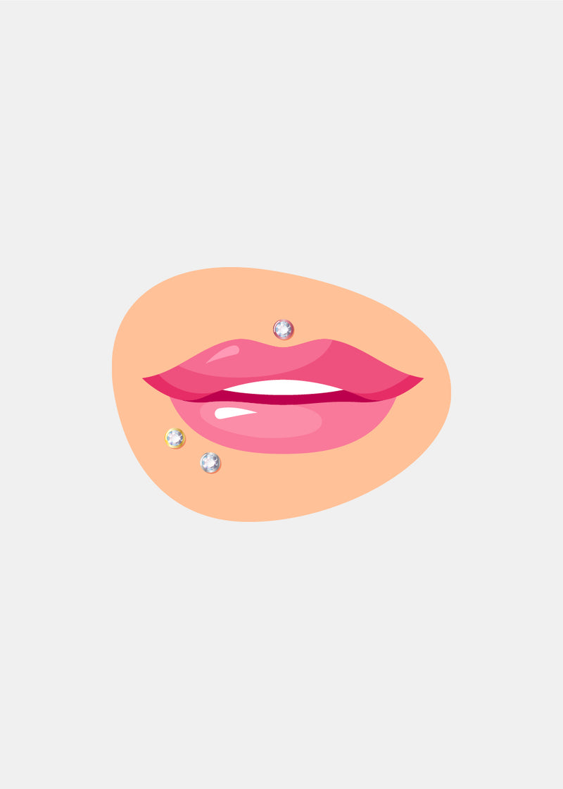 Miss A Body Jewelry - Labret Monroe Lip Stud  JEWELRY - Shop Miss A