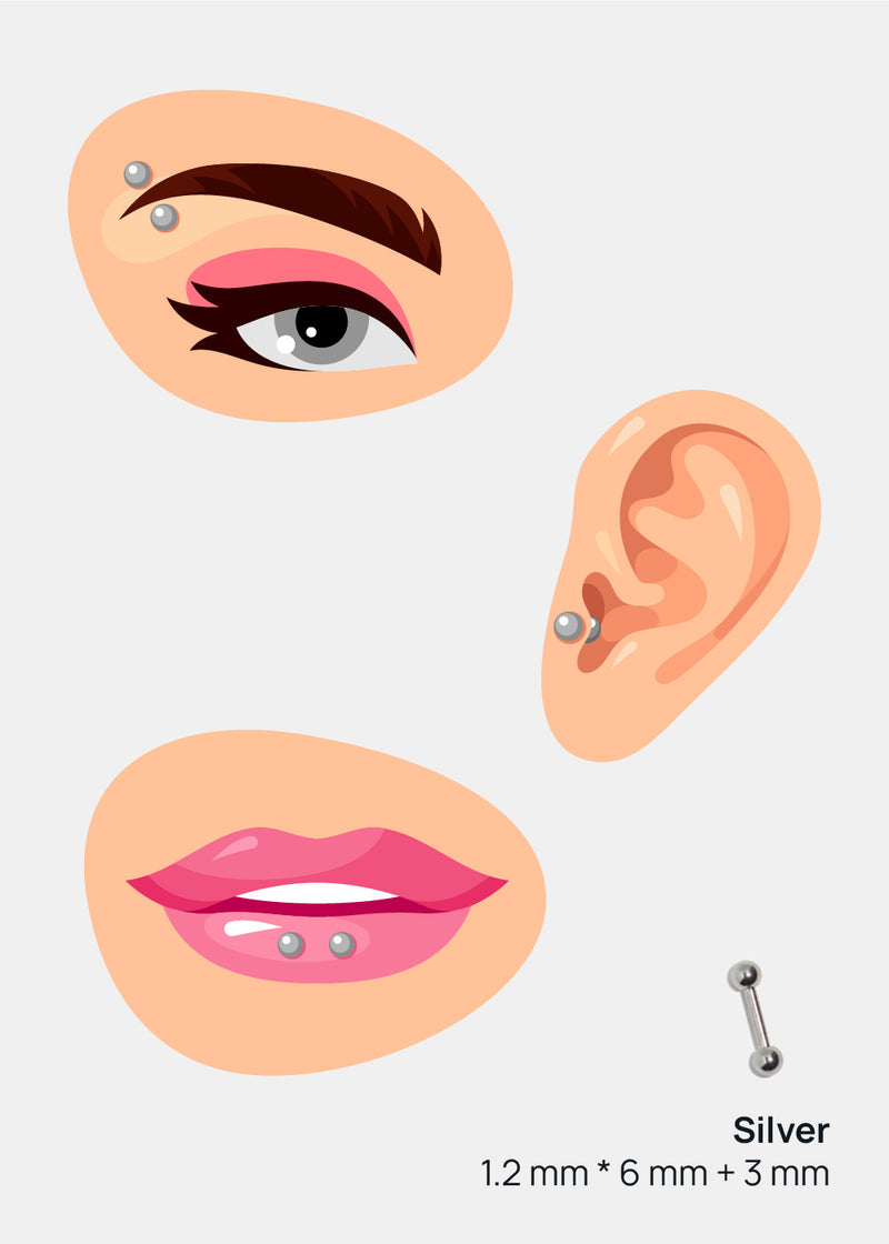 Miss A Body Jewelry - Small Barbell Earring  JEWELRY - Shop Miss A
