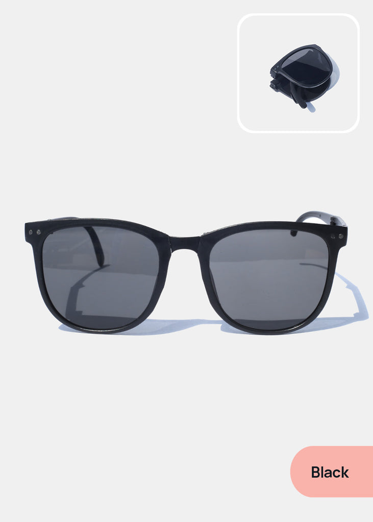 Chic Black Foldable Shades ACCESSORIES - Shop Miss A