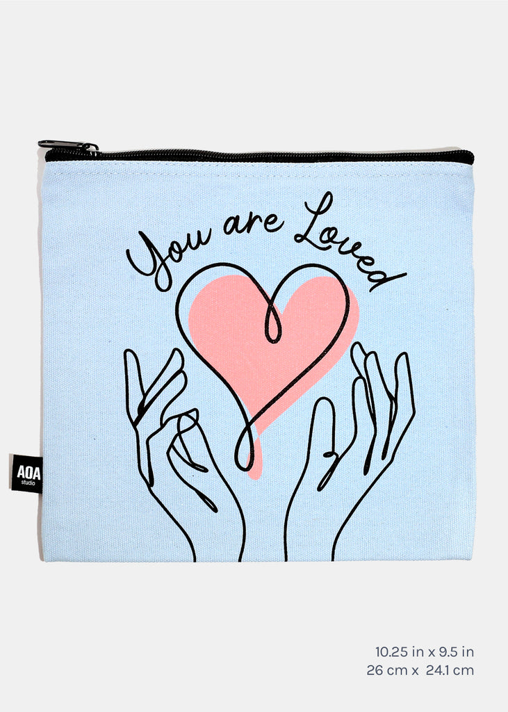 A+ Large Canvas Bag - You Are Loved  ACCESSORIES - Shop Miss A