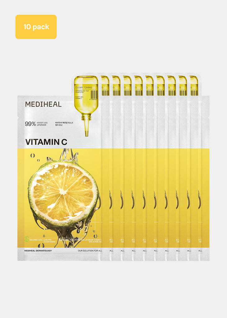 MEDIHEAL Essential Mask Vitamin C - 10 pack Seoul Scandal - Shop Miss A