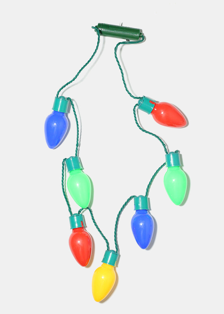 Christmas Lights Necklace  JEWELRY - Shop Miss A