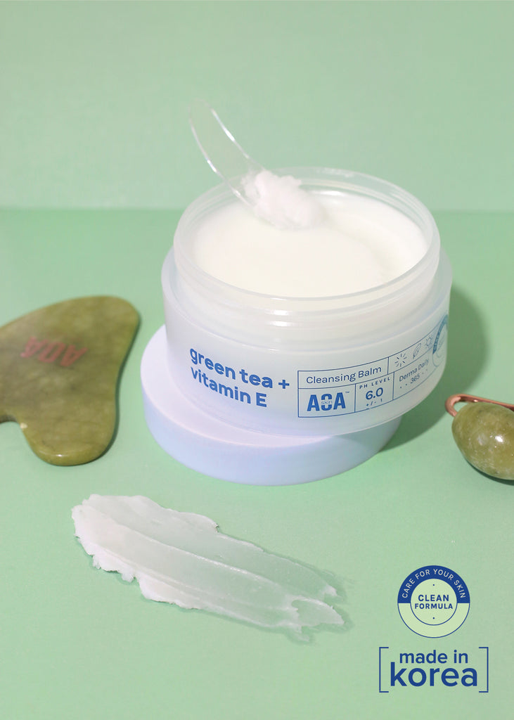 AOA Skin Green Tea + Vitamin E Cleansing Balm  COSMETICS - Shop Miss A