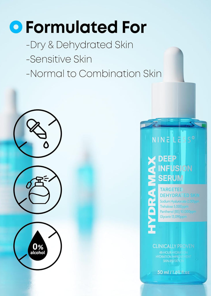 NINELESS Hydra-Max Deep Infusion Serum 50ml – Shop Miss A