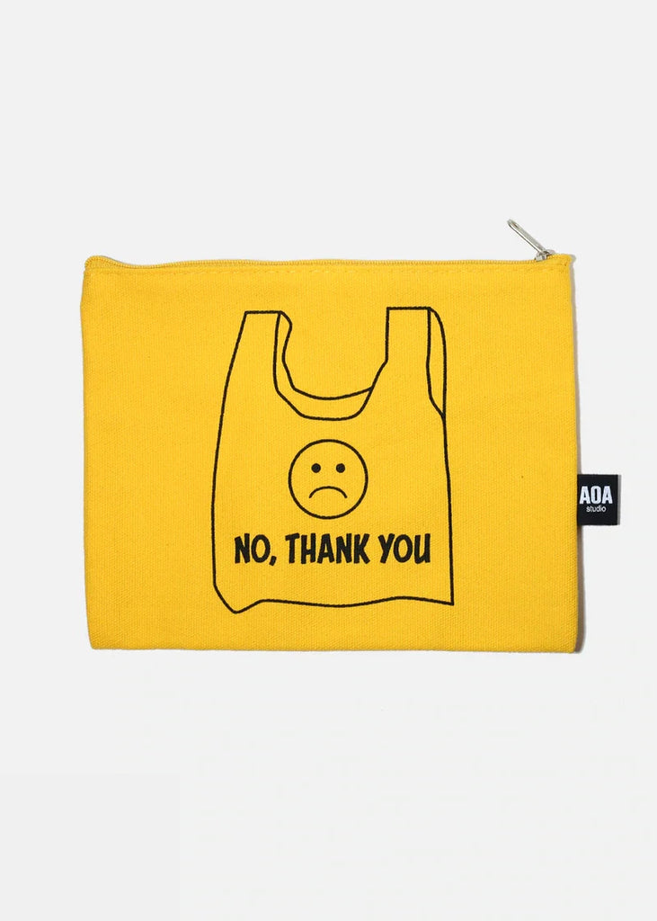 AOA Canvas Bag - No Thank You  COSMETICS - Shop Miss A