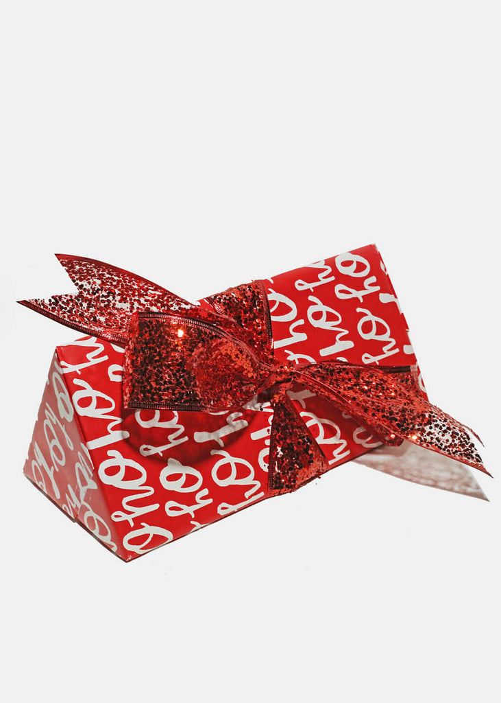 Christmas Wrapping Ribbon 1. Red Sequin LIFE - Shop Miss A