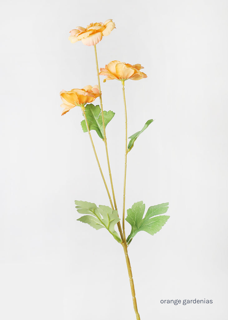 Official Key Items Artificial Flowers - Orange Gardenias  LIFE - Shop Miss A