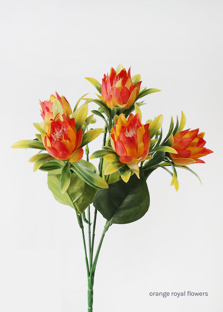 Official Key Items Artificial Flowers - Orange Royal Flowers  LIFE - Shop Miss A