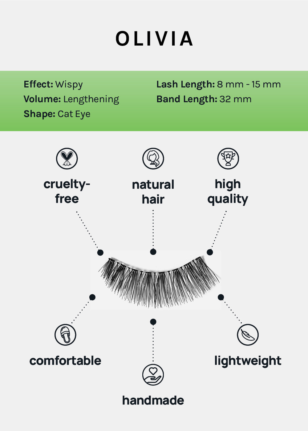 AOA Studio Eyelashes - Olivia – Shop Miss A