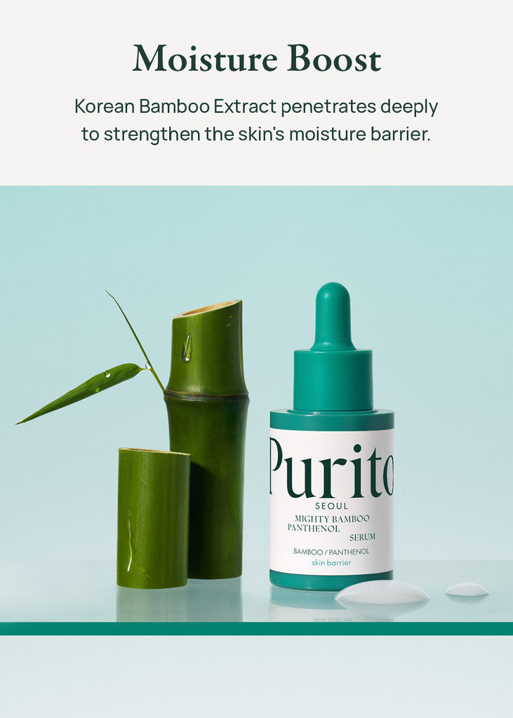 Purito Seoul Mighty Bamboo Panthenol Serum 30ml Seoul Scandal - Shop Miss A