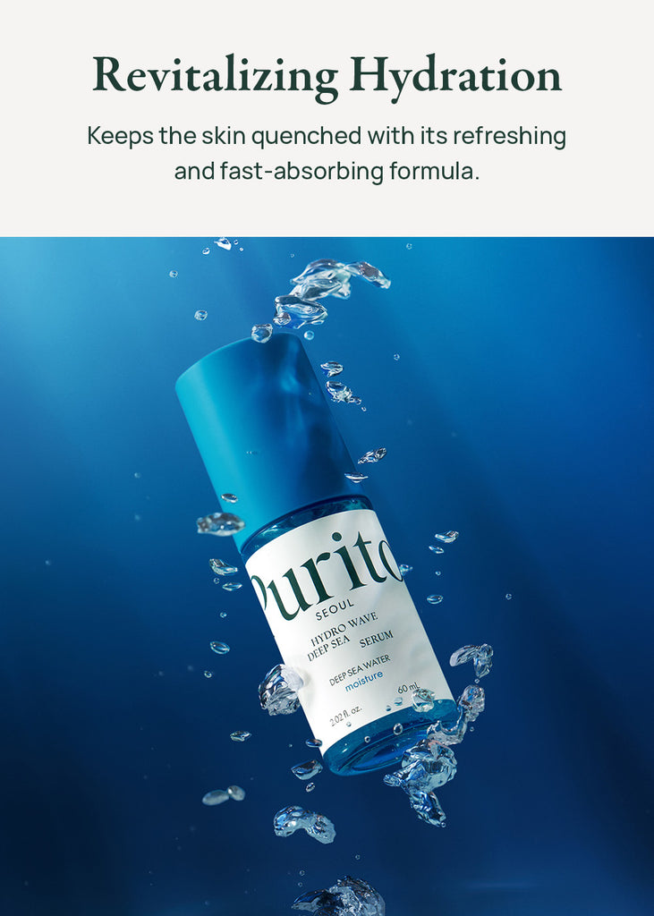 Purito Seoul Hydro Wave Deep Sea Serum 60ml Seoul Scandal - Shop Miss A