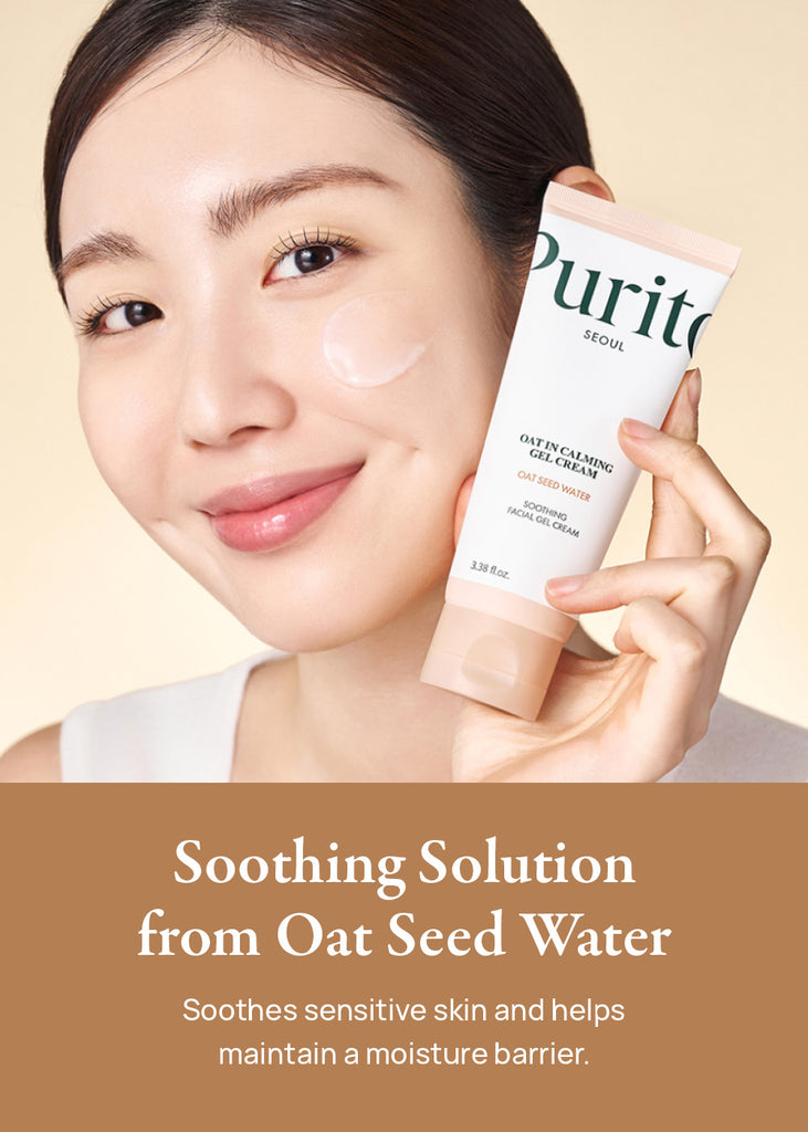 Purito Seoul Oat-In Calming Gel Cream 100ml Seoul Scandal - Shop Miss A
