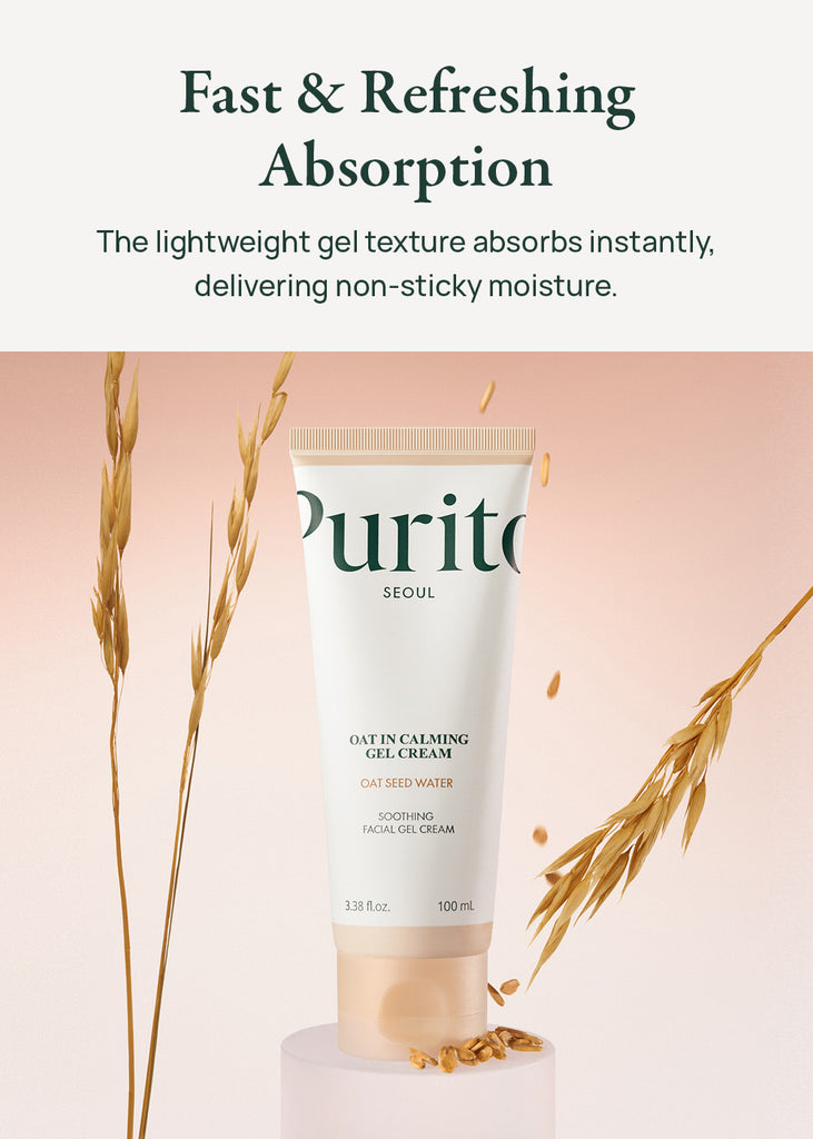 Purito Seoul Oat-In Calming Gel Cream 100ml Seoul Scandal - Shop Miss A