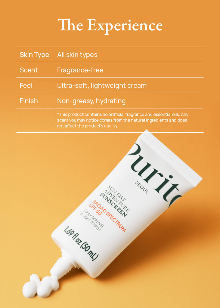 Purito Seoul Sun Day Adventure Sunscreen 50ml Seoul Scandal - Shop Miss A